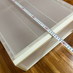 無印　収納ケースの画像