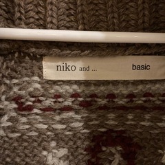 niko andアウターの画像