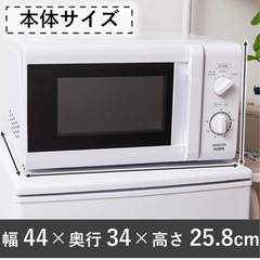 ヤマゼン　電子レンジの画像