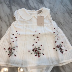 petit main  ワンピース＆スタイsetの画像