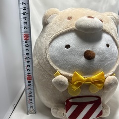 すみっコぐらし しろくま　ツギハギ工場のふしぎなコぬいぐるみ・パンフレットセットの画像