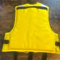 Smile Ship イエローライフジャケット SS キッズの画像