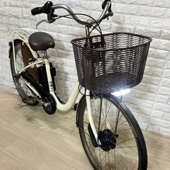 🌸新型バッテリー🌸高年式🌸美品🌸室内保管🌈 ブリヂストン BRIDGESTONE 電動アシスト自転車23の画像