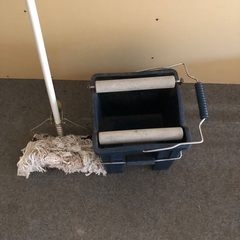 モップ絞り器　モップの画像