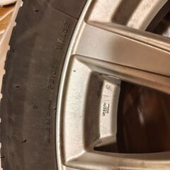 2024年購入 ブリジストンスタッドレスタイヤ ホイールの画像