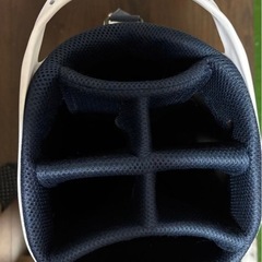 ‼️ゴルフ⛳️BRIDGESTONE GOLF キャディバッグ ホワイト9.5型の画像