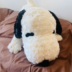 新品♡タグ付 スヌーピーBIGねそべりぬいぐるみの画像