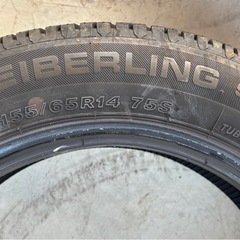 軽自動車用　155/65R14 タイヤ2本の画像