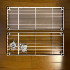 ルミナス   ラテ スチールラック ポール19mm用　 2セットの画像