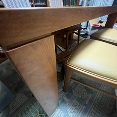 コスガ家具ダイニングセットの画像