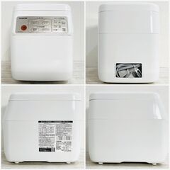 【美品／メーカー保証付】TOSHIBA もちつき機 もちっ子生地職人 PFC-M116(W) 2026/12/14迄 E1EZ0201の画像