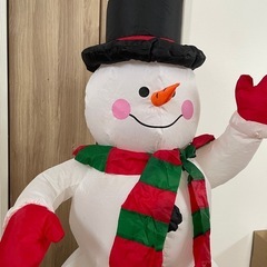 スノーマン　サンタさん　バルーン　クリスマスの画像