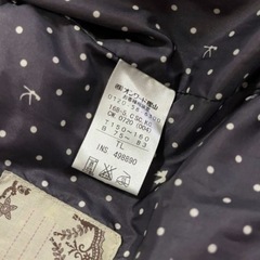 ⭕️ほぼ新品⭕️暖ダウンオンワード組曲／KUMIKYOKU★ダウンコート アウター TL 防寒 キッズ向け150-160 ダウン90% の画像