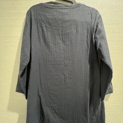 ガーゼ素材　ワンピース　手作りの画像