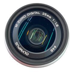 186000 OLYMPUS オリンパス M.ZUIKO DIGITAL 25mm F1.8  シルバー [251013HM240131]の画像