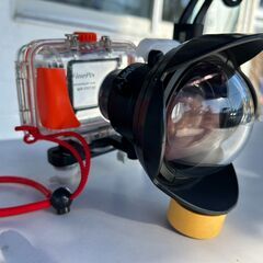 中古 INON 魚眼レンズ＋レンズ＋ハウジングセットの画像