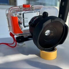 中古 INON 魚眼レンズ＋レンズ＋ハウジングセットの画像