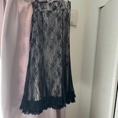 GRL ラメレースチュールマーメイドスカート[tw1196]の画像