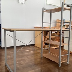 ワークデスク【町田市再生家具】　252763の画像