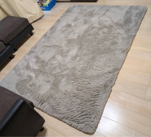 ☆美品☆ ウサギラグSP 140&times;200 ZG03 ニトリ