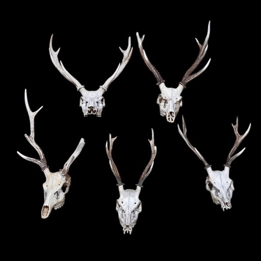鹿 角 ハンティングトロフィー ニホンジカ 5体セット (DDD) 北野白梅町
