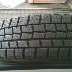 アルミホイール付き「冬用タイヤ4本」ダンロップの画像