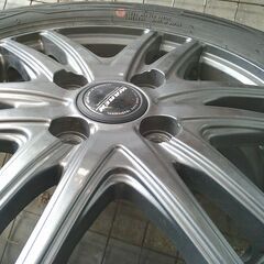 アルミホイール付き「冬用タイヤ4本」ダンロップの画像