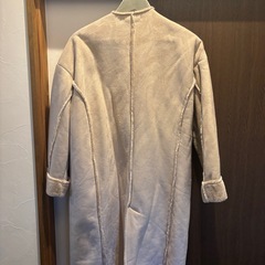 新品　ムートンロングコートの画像