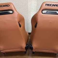 RECARO スポーツシート ブラウン 2脚セット　SR-3の画像