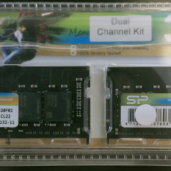 シリコンパワー ノートPC用メモリ DDR4-3200 (PC4-25600) 16GB×2枚 (32GB) 260Pin 1.2V CL22 SP032GBSFU320F22の画像
