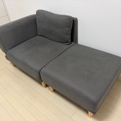 【美品】LOWYA 2人掛けソファの画像