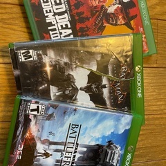 X box one用コントローラー、ゲーム、ヘッドセットの画像