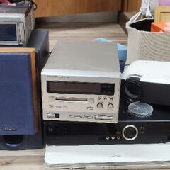 コンポ　パソコン　DVDプレイヤーほかの画像