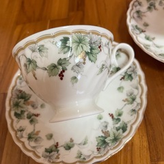 NARUMI ティーカップ&ソーサー　2セットの画像