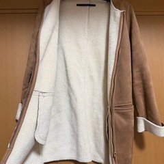 アーバンリサーチ　　ノーカラー　ショートコート　の画像