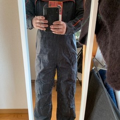 未使用　長袖　つなぎ服　作業服　Mサイズの画像