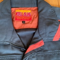 未使用　長袖　つなぎ服　作業服　Mサイズの画像