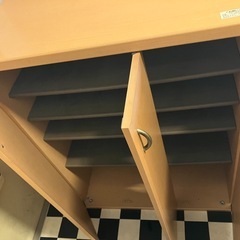 シューズボックス　靴箱　玄関収納の画像