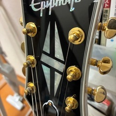 Epiphone SGスタイル ホワイトエレキギター　ギターケース付の画像