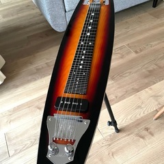 MAHALO スチールギター　サーフボード型　ハワイアンの画像
