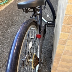 シマノ製6段ギア27インチ自転車の画像