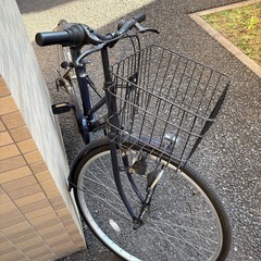 シマノ製6段ギア27インチ自転車の画像