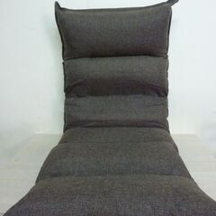 ※取引中/売約済***********　　　　　　未使用/新品　アウトレット　座椅子  ダリアン生地 全面 低反発 14段階 リクライニング チェア 椅子 ダリアンブラウンの画像