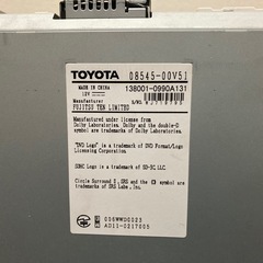 【お取引中】🟡③トヨタ純正ナビの画像