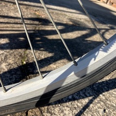 自転車（赤色）の画像