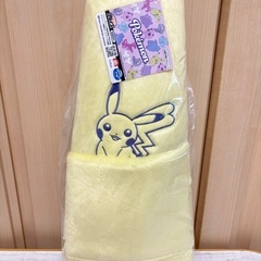 ②新品未使用🎄🎁ポケモン ピカチュウ トートバッグ フリース タグ付き クレーンゲーム獲得品❁¨̮の画像