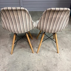 イス　チェア　2脚セットの画像