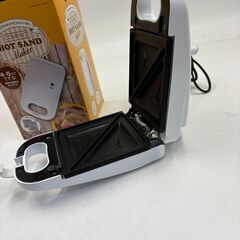 コンパクトホットサンドメーカー JSTN-HS2-WH 中古の画像