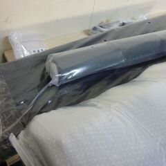 未使用/新品　組立商品　脚付きマットレス シングル　組み立て楽々 ボンネルコイル+高反発ウレタン ふわさらニット生地 シングルベッド お肌に優しい エコテックス認証 高脚 ベッド の画像