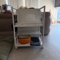 ※12/25まで　tower 目隠しワゴン　2段の画像